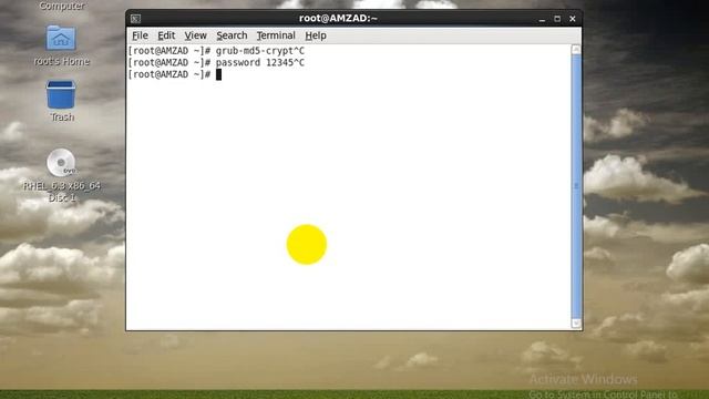Configure Grub Password in Linux by Amzadit.net