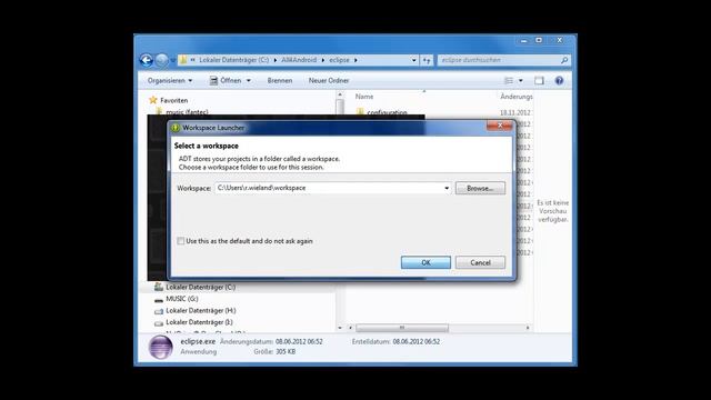 UE3 - Android (Eclipse starten)
