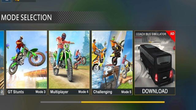 Bike Racing Heavy Simulator 3D - Motorcycle Motocross Stunt Tracks Driving - Android GamePlay
