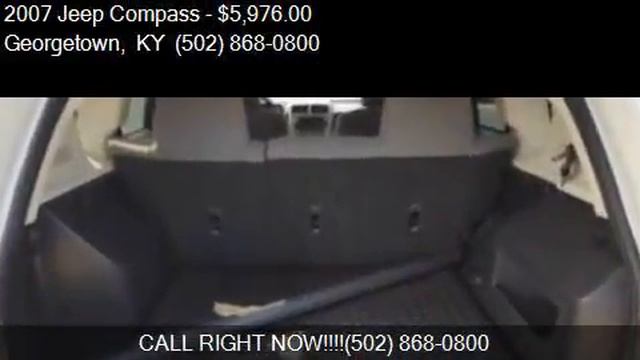 2007 Jeep Compass Sport 4x4 4dr SUV for sale in Georgetown,