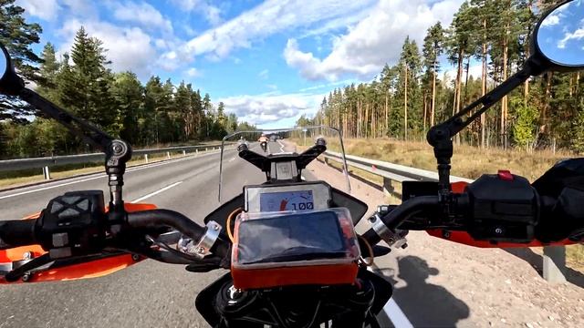 #73-4 Громово - А121 - Долина водопадов - Лумиваара - Кирха | KTM 390 Adventure