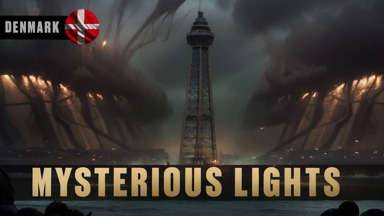 Denmark: Mysterious lights. Scary stories about UFOs. Horror Stories.