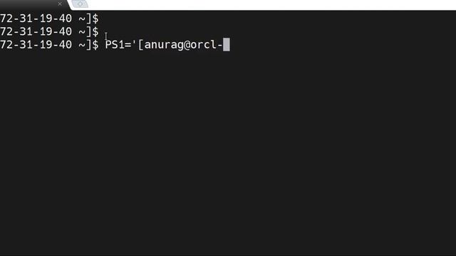 How to customize or Set Linux CMD Prompt using PS1 variable