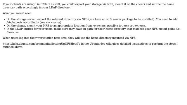 DevOps & SysAdmins: LINUX LDAP Domain with roaming profiles (2 Solutions!!)