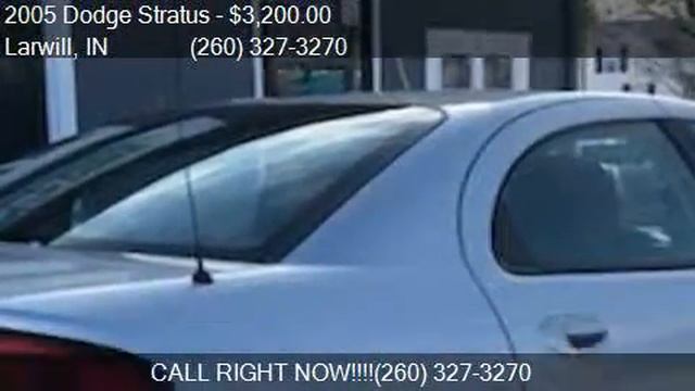 2005 Dodge Stratus SXT 4dr Sedan for sale in Larwill, IN 467