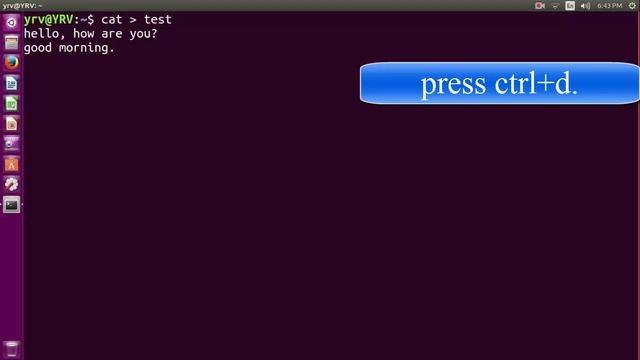 Linux Tutorial For Beginners: 03 cat command