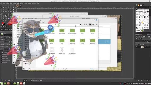 How to instantly destroy your linux mint desktop