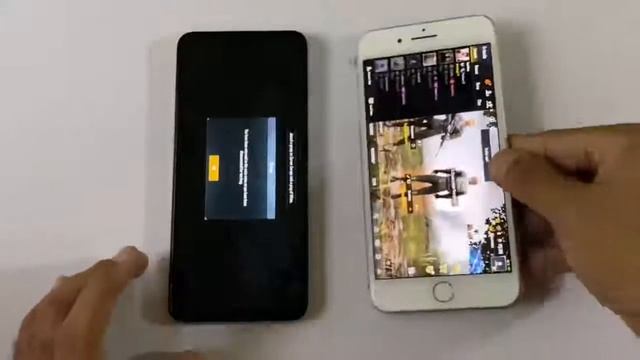 Realme 6 V/S iPhone 8+ Speed Test