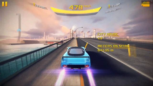 Asphalt 8 A class cup Jaguar 220 JS SDH rev ET