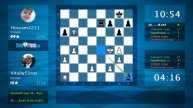 Chess Game Analysis: Vitaliy51rus - Hossam2211 : 1/2-1/2 (By ChessFriends.com)