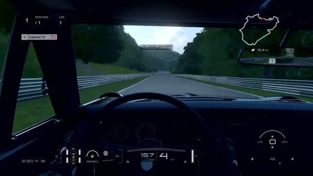 Gran Turismo® 7 Plymouth SuperBird on Nordschliefe  Game Play