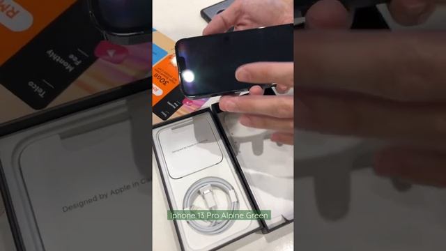 Unboxing Iphone 13 pro | Alpine Green