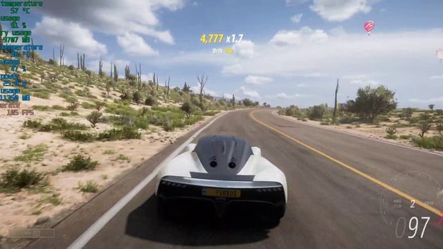 Forza Horizon 5 Hummer H1 Aston Martin Valhalla RTX 4080 4K Max Settings Gameplay