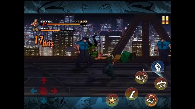 Street Of Rage 4 | Story Mode | Full Gameplay | Played as Estel |  Sega Game On iPad