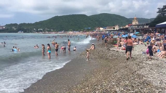 Архипо-Осиповка пляж 30.06.2018