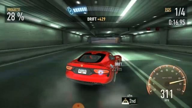 Need for Speed No Limits Brawn vs Brains  Car Series Chapter 5 Event 3 Dodge Viper GTS