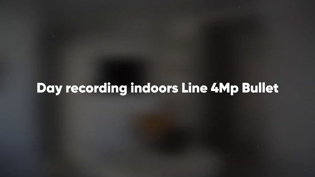Line 4Mp Bullet | Example of day and night recordings