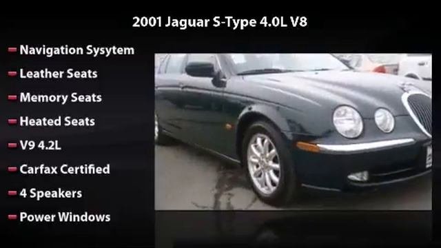 2001 Jaguar S-Type 4.0L V8