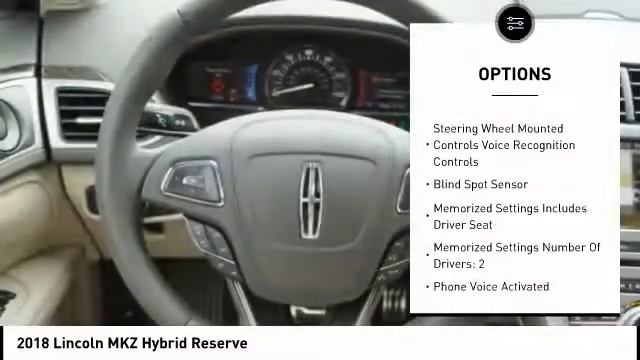 2018 Lincoln MKZ Hybrid Houston TX 8Z203