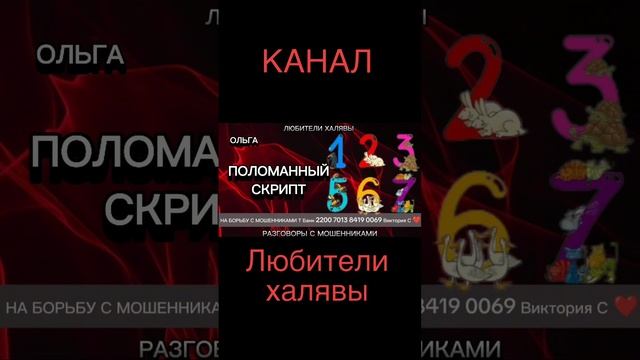 КАНАЛ "ЛЮБИТЕЛИ ХАЛЯВЫ"