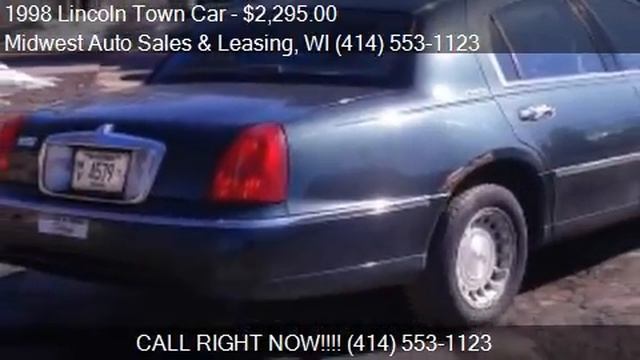 1998 Lincoln Town Car for sale in Milwaukee, WI 53210 at the