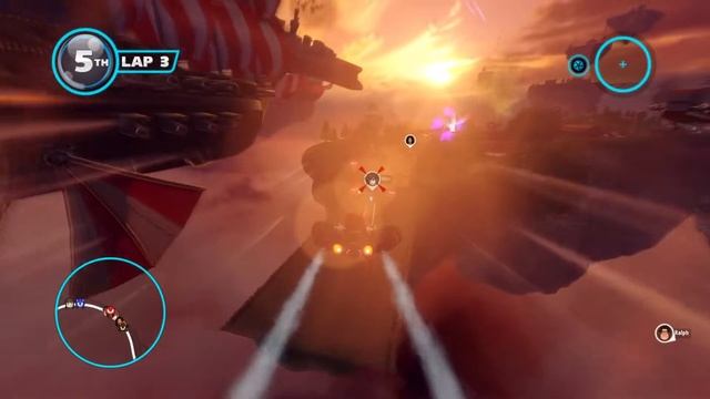 Sonic & SEGA All-Stars Racing (Knuckles Run)