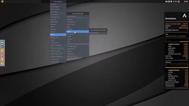 20190723 ArcoLinux Openbox