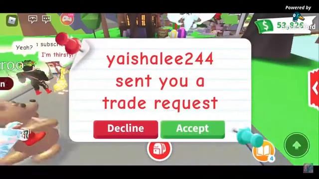 🔴LIVE YOU HAVE 2 HOURS TO COMMENT YOUR DREAM PET + trading in adopt me (roblox)