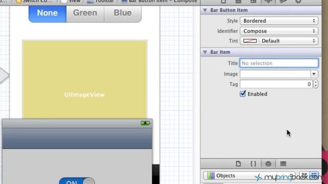 Learn Xcode 4 3 Tutorial iOS iPad iPhone 1 17 UIToolbar pt1
