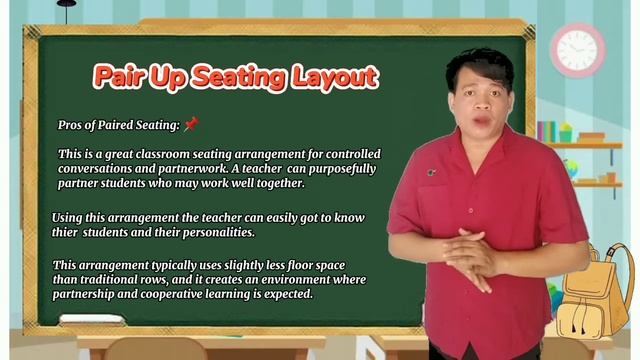 Pair Up Seating Layout in Classrooms