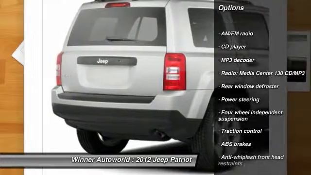 2012 Jeep Patriot Newark DE 689052P