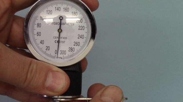 Sphygmomanometer set up How to set the Zero on an aneroid sphygmomanometer