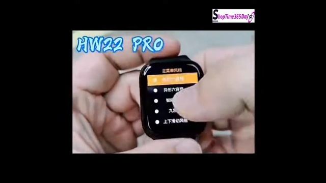 HW22pro  Smartwatch Men Ladies Split Screen Android IOS IWO