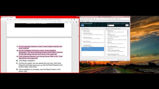 Server Pluse  Labs Day 2 In VM Ware  With Sean Spangler 6/9/2020 PM Class