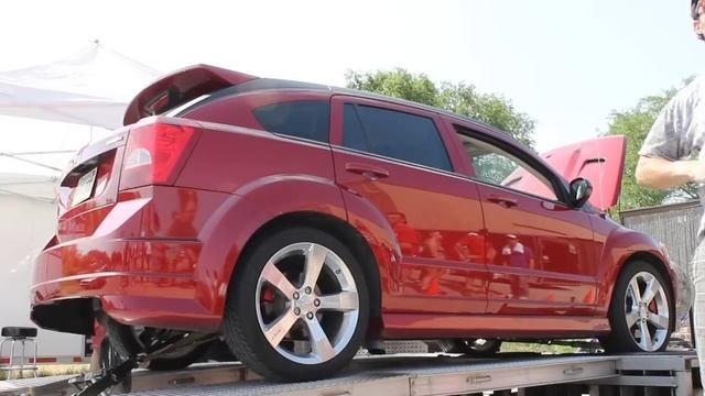 Fritz Dodge Caliber SRT-4 on the dyno