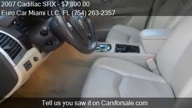 2007 Cadillac SRX for sale in Westpark, FL 33023 at the Euro