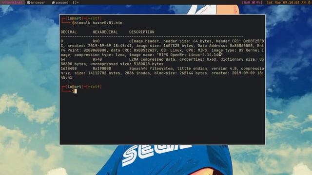 reverse engineering basics with binwalk