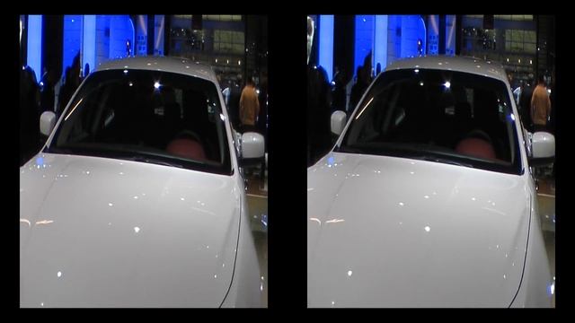 Maserati Ghibli in stereoscopic 3D