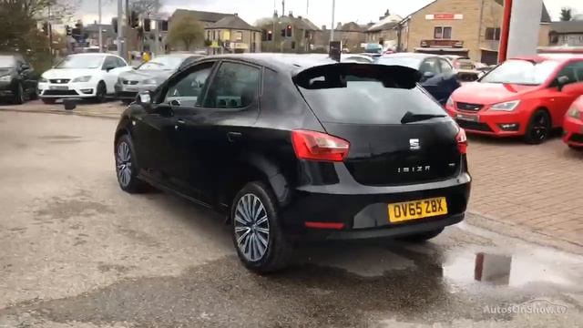 OV65ZBX SEAT IBIZA TSI CONNECT BLACK 2016, Huddersfield Seat