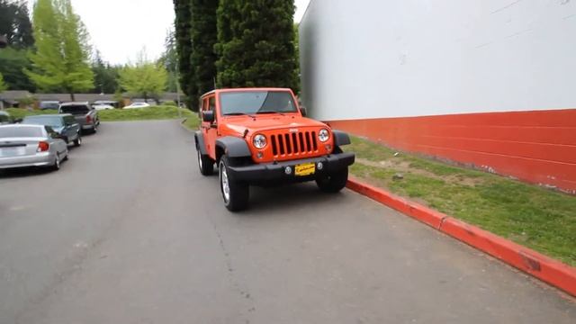 Реальный jeep wrangler red (красный)