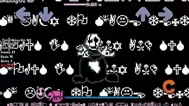 FNF Android Gama Baja/Low-end: MOD Gaster Rap [HARD/DIFÍCIL]
