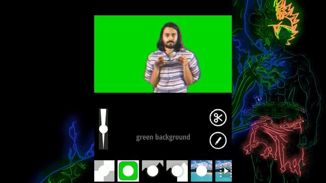 How to make green screen backgrounds on android | Green screen effect on mobile Tutorial