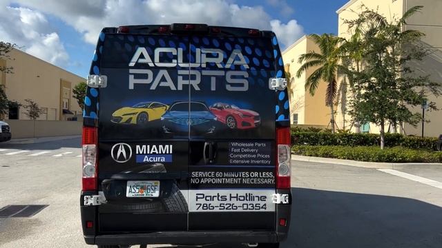 Miami Acura Parts - Car Wrap Advertising Specialist - Car Wrap Solutions