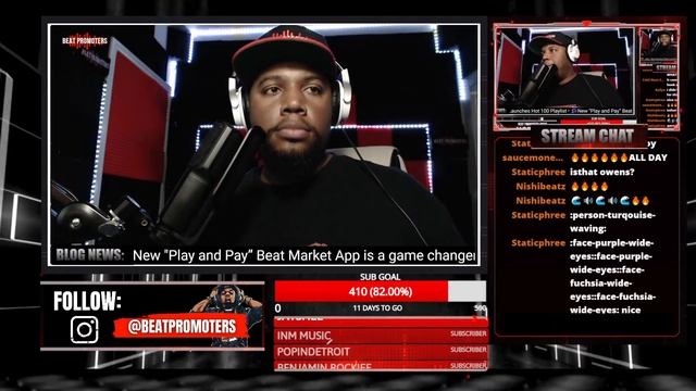 Beat Promoters Radio - Community Livestream | The Cookout | Hook Me Up Challenge!