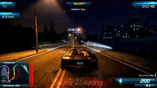 Need for Speed Most Wanted - Lamborghini Aventador #2 [4K60FPS] Gameplay #gaming #nfs