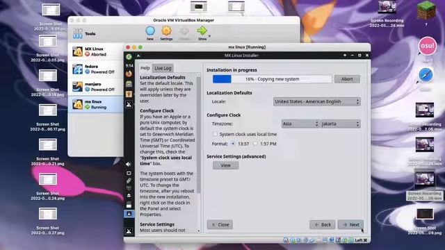 Cara Instalasi MX Linux Dengan Virtualbox
