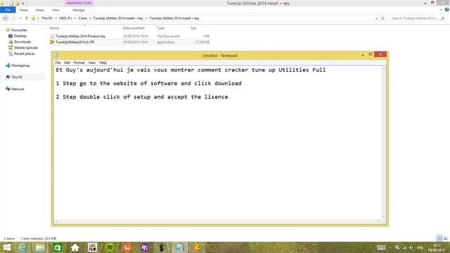TuneUp Utilities 2014 install  key