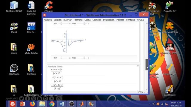 DERIVADAS EN MATLAB Y MATHEMATICA