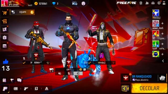 💙FREE FIRE AO VIVO💙RUMO SO ELITE NOVA TEMPORADA IPHONE 8 PLUS💙4x4 💙 Live On 💙ff