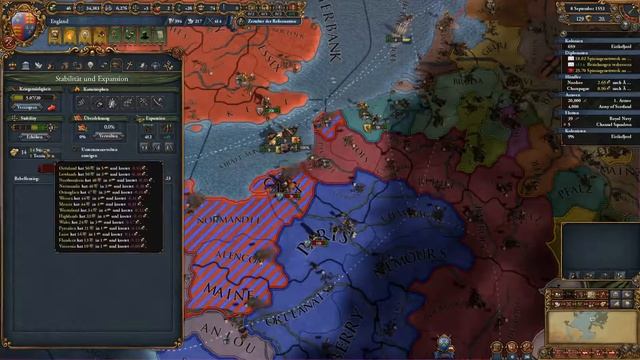 Europa Universalis IV England IV Let's play Folge 30 Deutsch